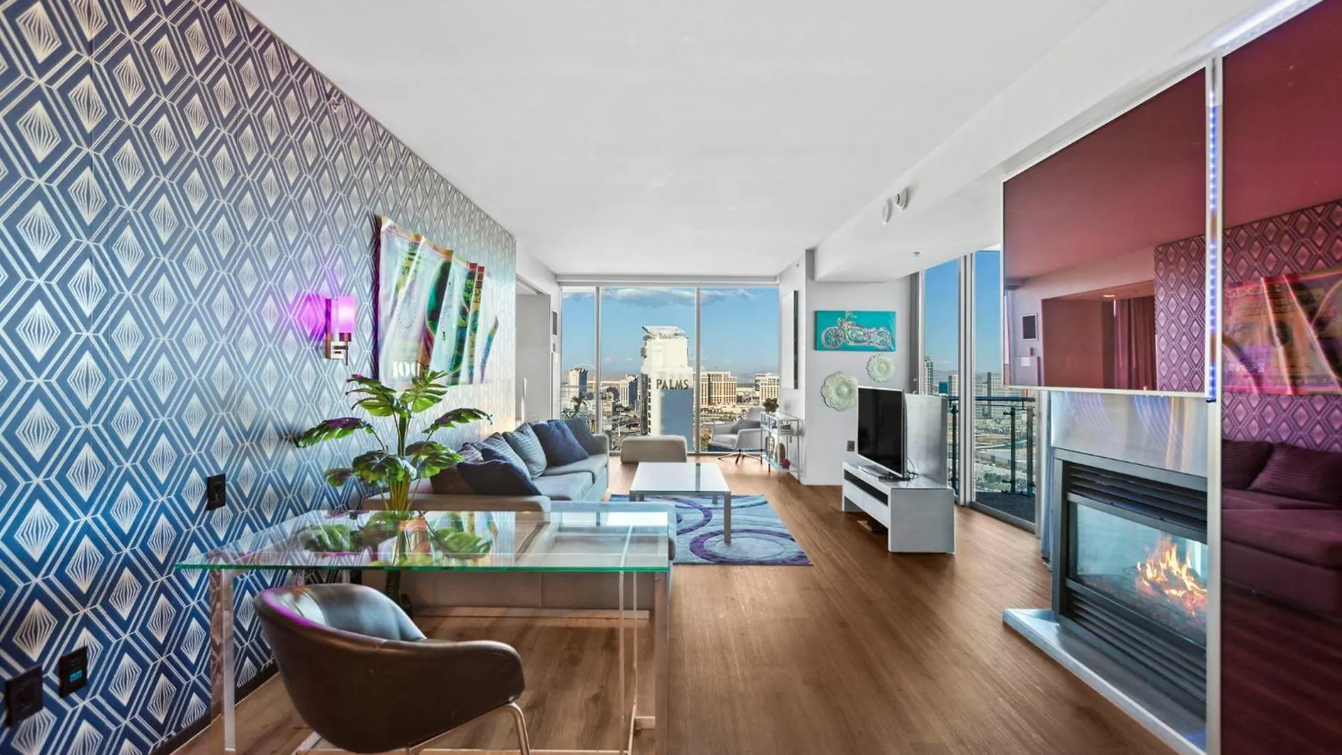 Palms Place, Strip View, 33Rd Floor, 1 Bedroom Λας Βέγκας 0*,