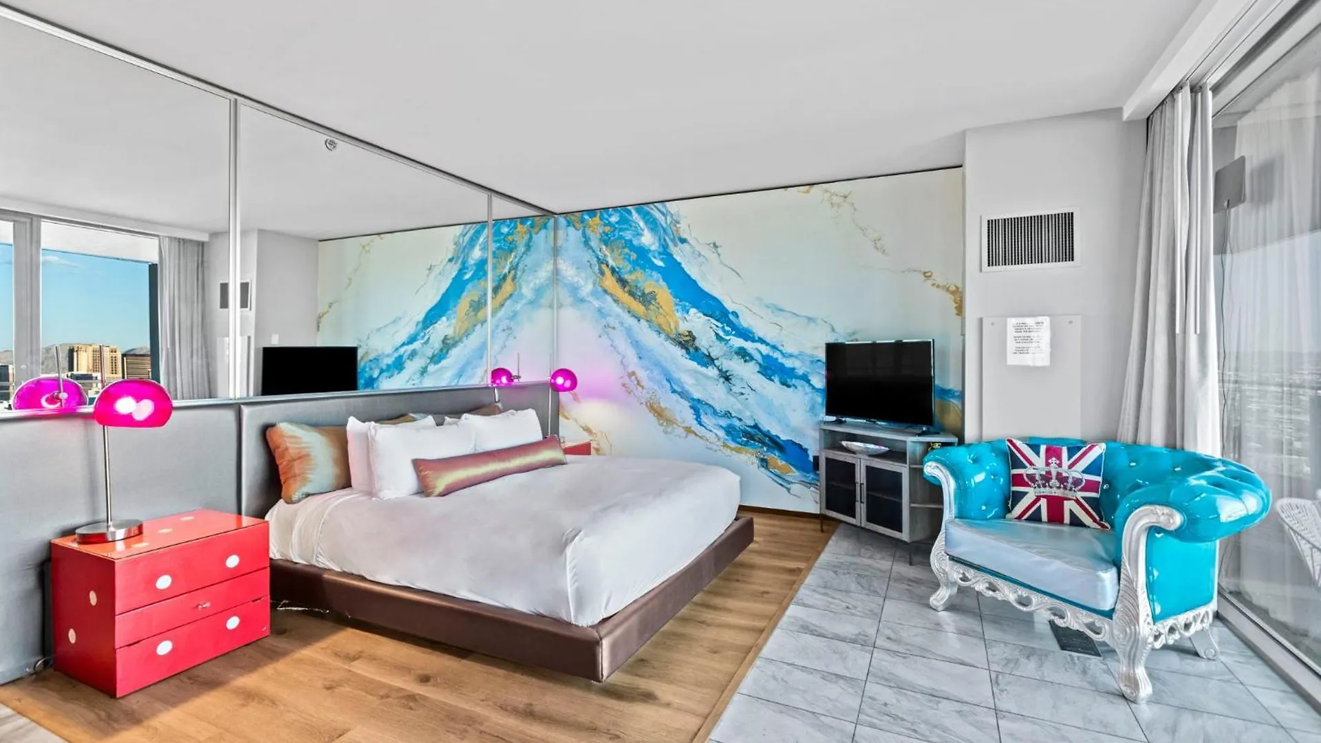 לאס וגאס Palms Place, Strip View, 33Rd Floor, 1 Bedroom 0*, לאס וגאס ארצות הברית
