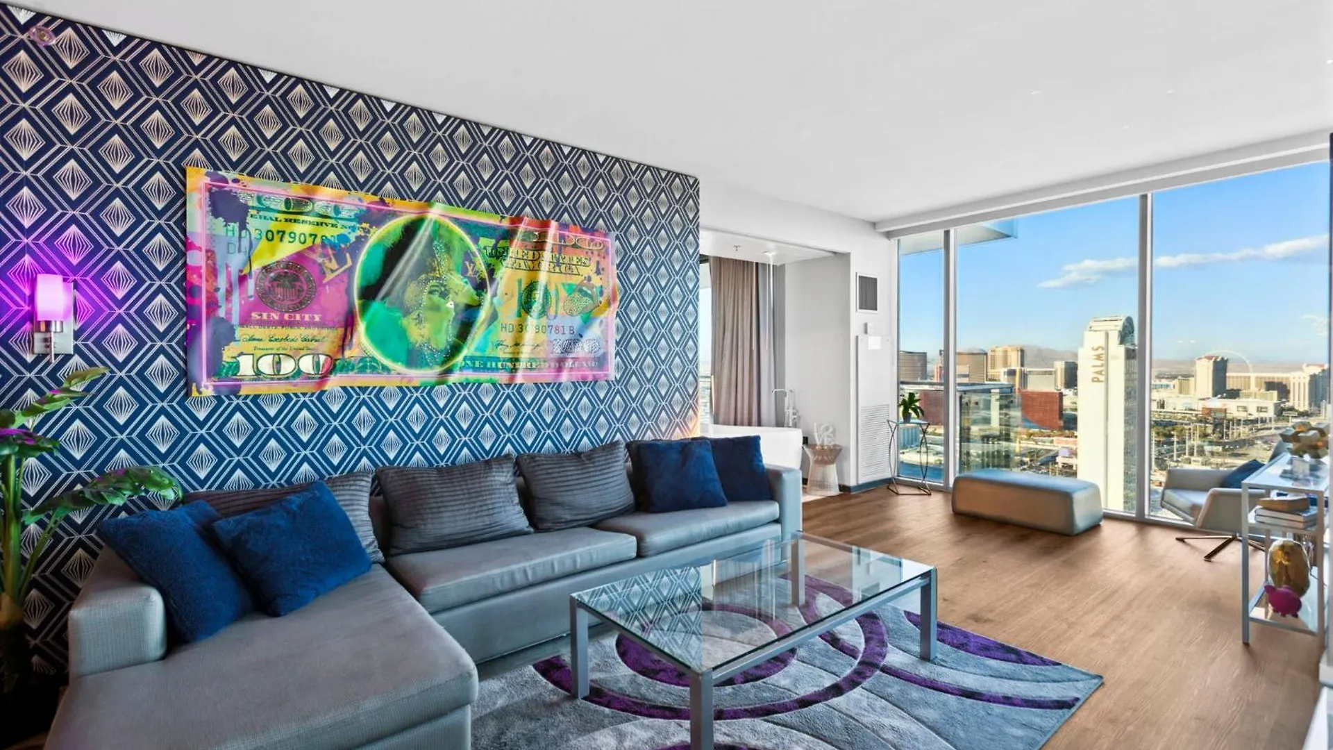 דירה לאס וגאס Palms Place, Strip View, 33Rd Floor, 1 Bedroom ארצות הברית